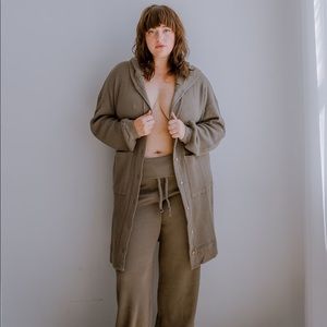 The Good Alma waffle knit set xl